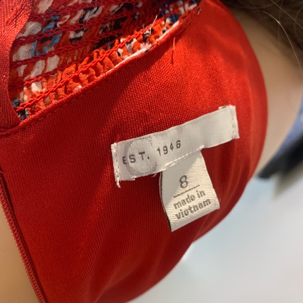 Red Floral Dress by est 1946 - Picture 9 of 10